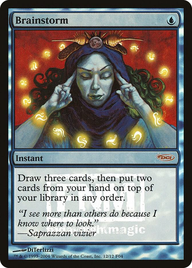 Brainstorm #12 P - FNM Promos Pokemon card