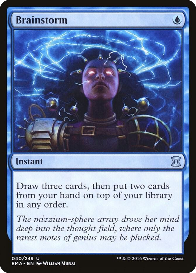 Brainstorm #40 U - Eternal Masters Pokemon card