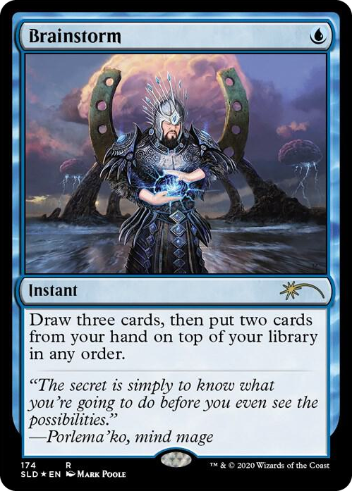 Brainstorm (174) #174 R - Secret Lair Drop Series Pokemon card