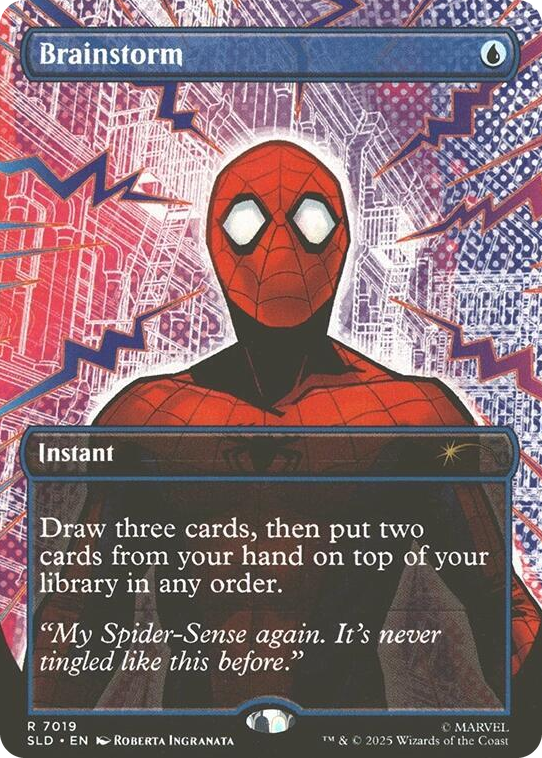 Brainstorm (7019) #7019 R - Secret Lair Drop Series Pokemon card