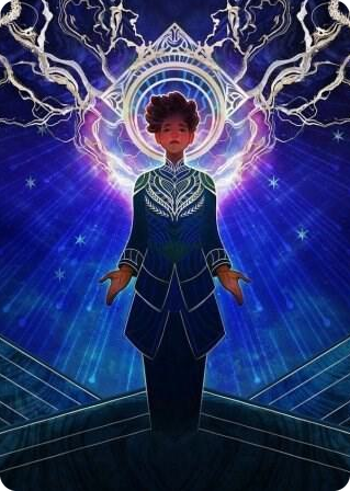 0065 Brainstorm Art Card S Art Series: Strixhaven