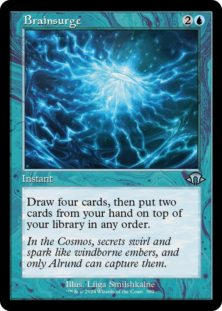 0399 Brainsurge (Retro Frame) U Modern Horizons 3