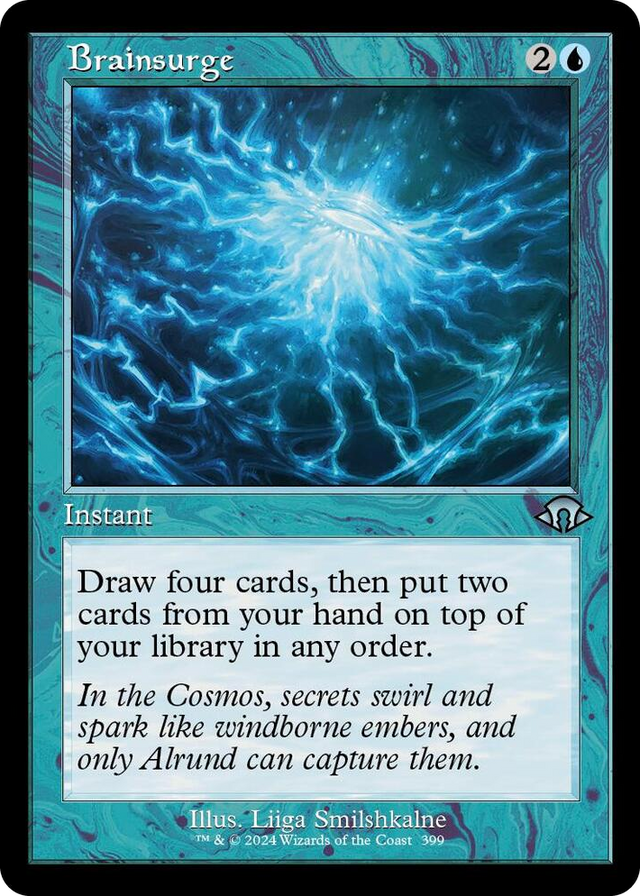 0399 Brainsurge (Retro Frame) U Modern Horizons 3