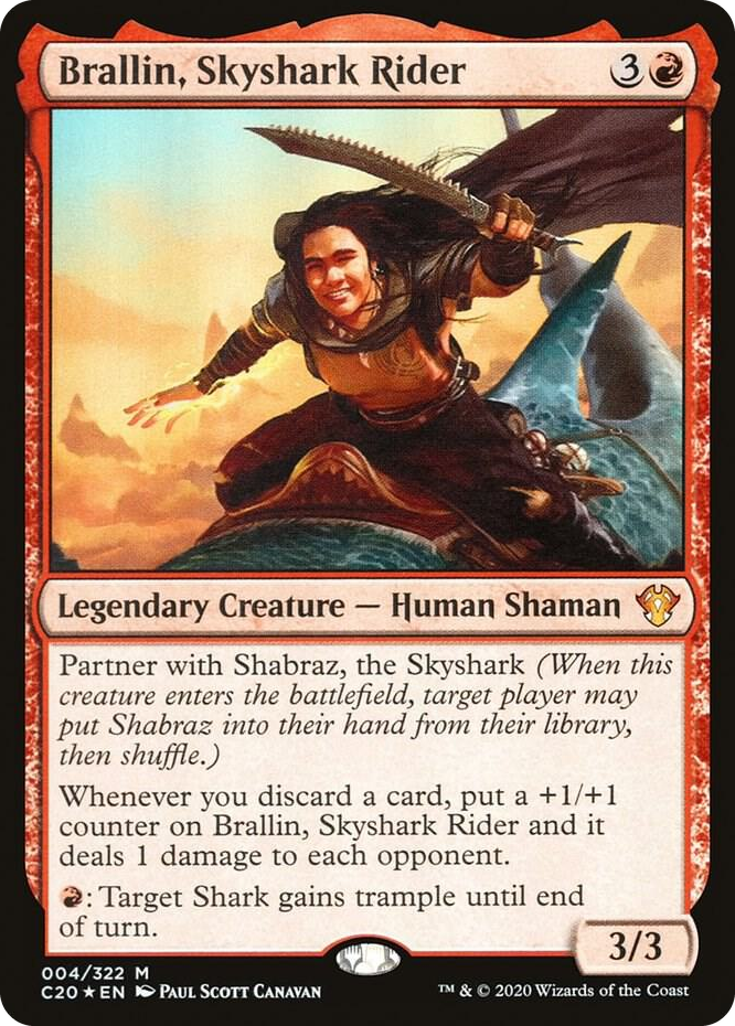 0004 Brallin, Skyshark Rider M Commander 2020