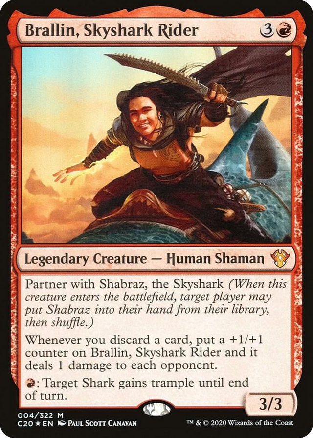 0004 Brallin, Skyshark Rider M Commander 2020