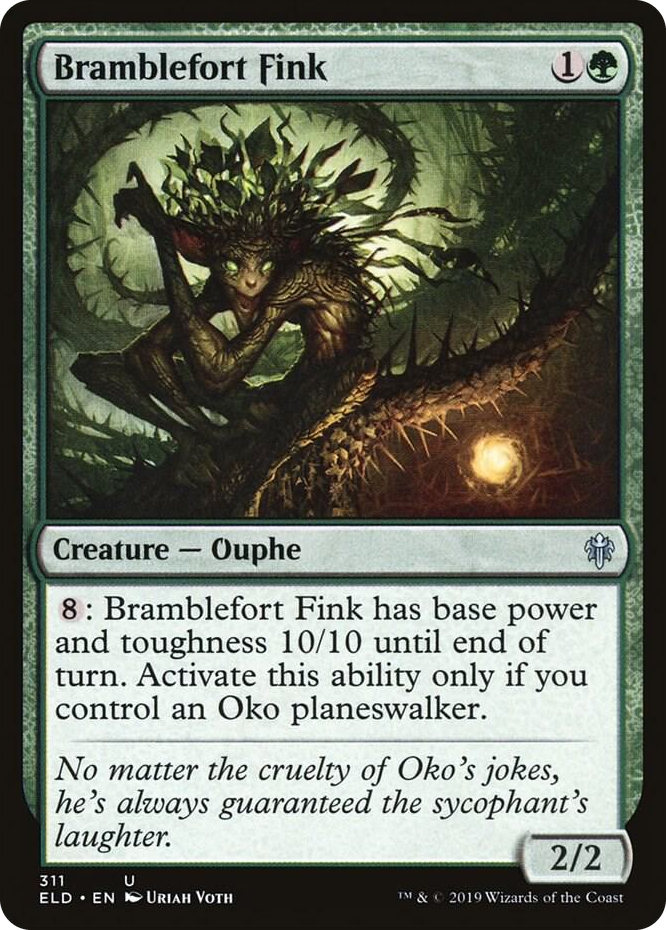 0311 Bramblefort Fink U Throne of Eldraine