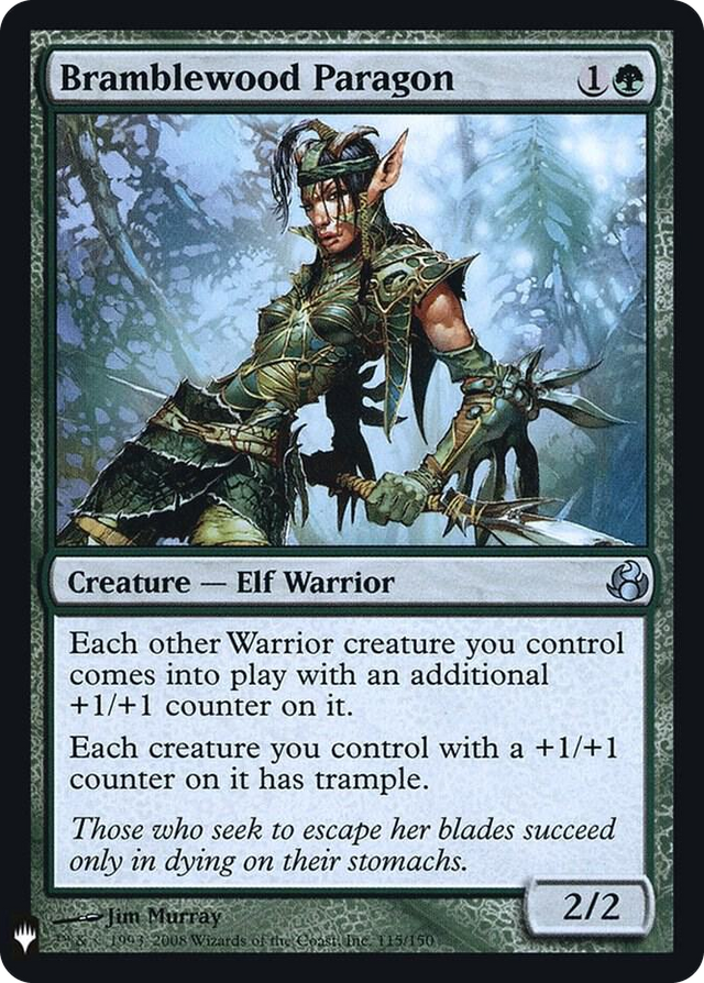 0115 Bramblewood Paragon U The List Reprints