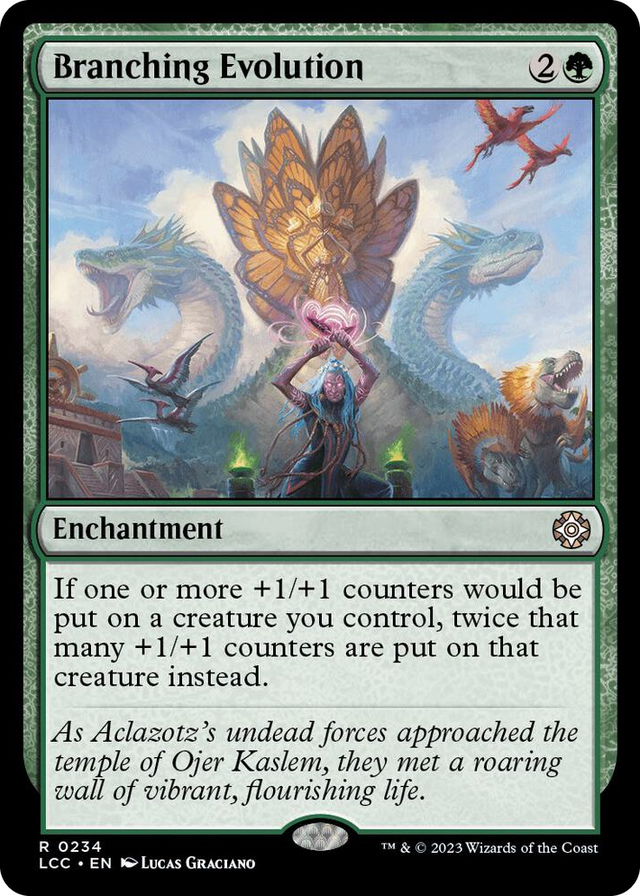 0234 Branching Evolution R Commander: The Lost Caverns of Ixalan
