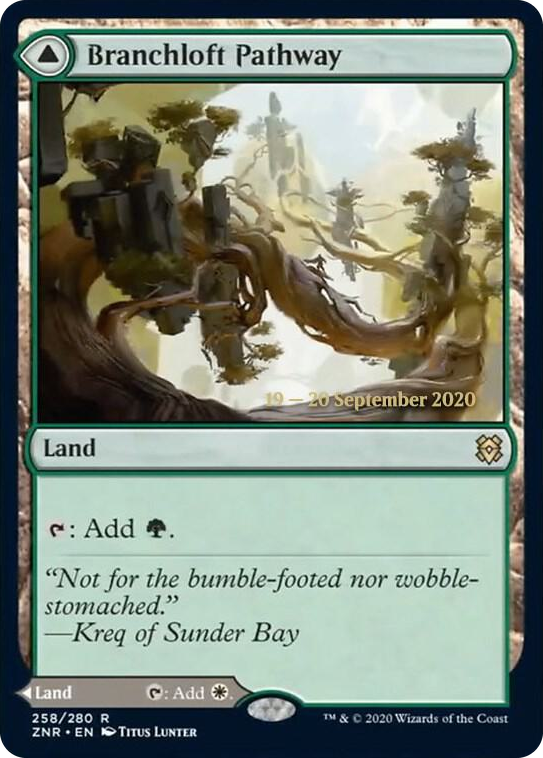 Branchloft Pathway #258 R - Prerelease Cards Pokemon card