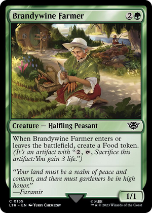 0155 Brandywine Farmer C Universes Beyond: The Lord of the Rings: Tales of Middle-earth