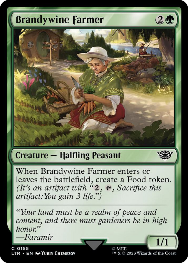 0155 Brandywine Farmer C Universes Beyond: The Lord of the Rings: Tales of Middle-earth