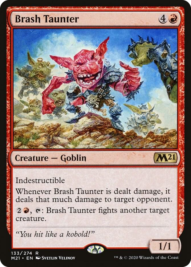 0133 Brash Taunter R Core Set 2021