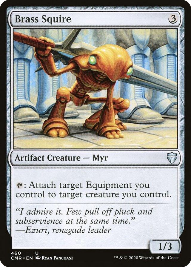 0460 Brass Squire U Commander Legends