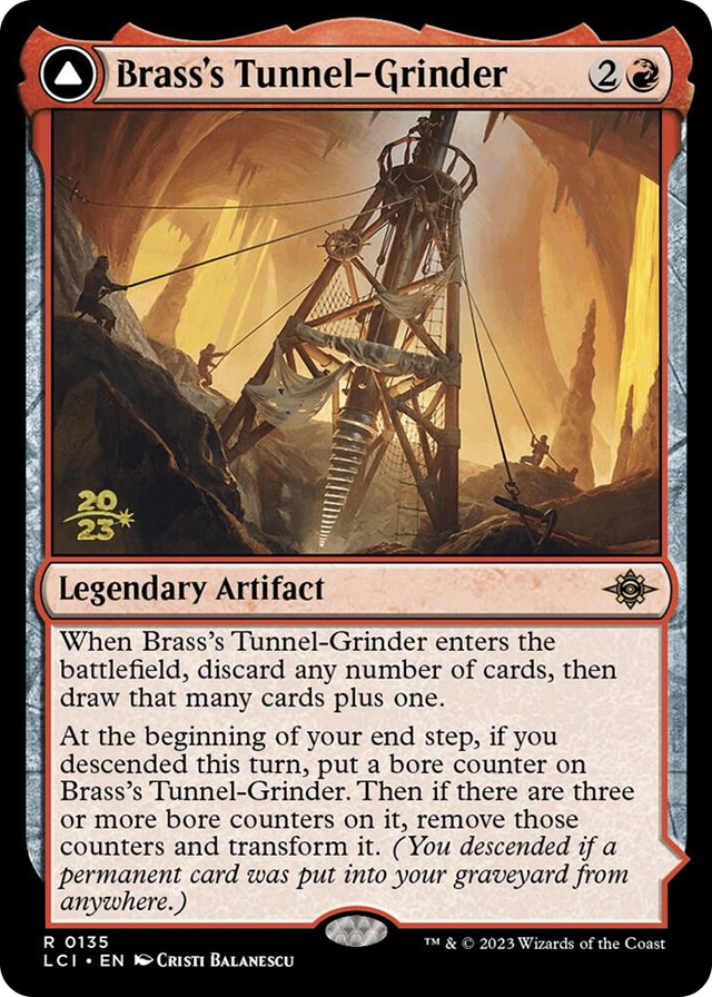 0135 Brass's Tunnel-Grinder R Prerelease Cards