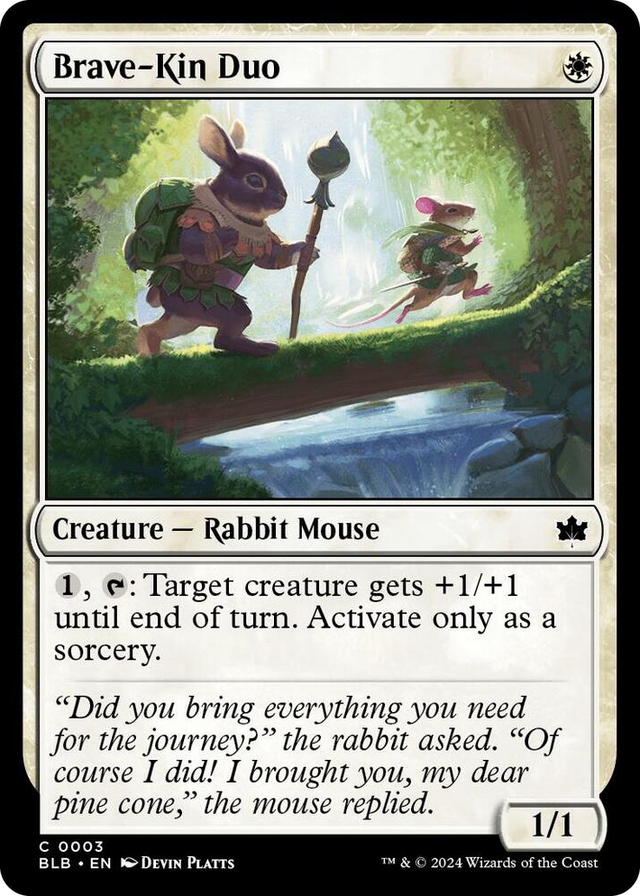 0003 Brave-Kin Duo C Bloomburrow