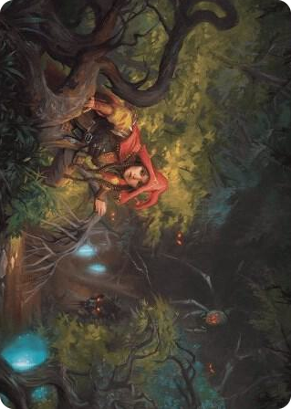 0025 Brave the Wilds Art Card S Art Series: Wilds of Eldraine