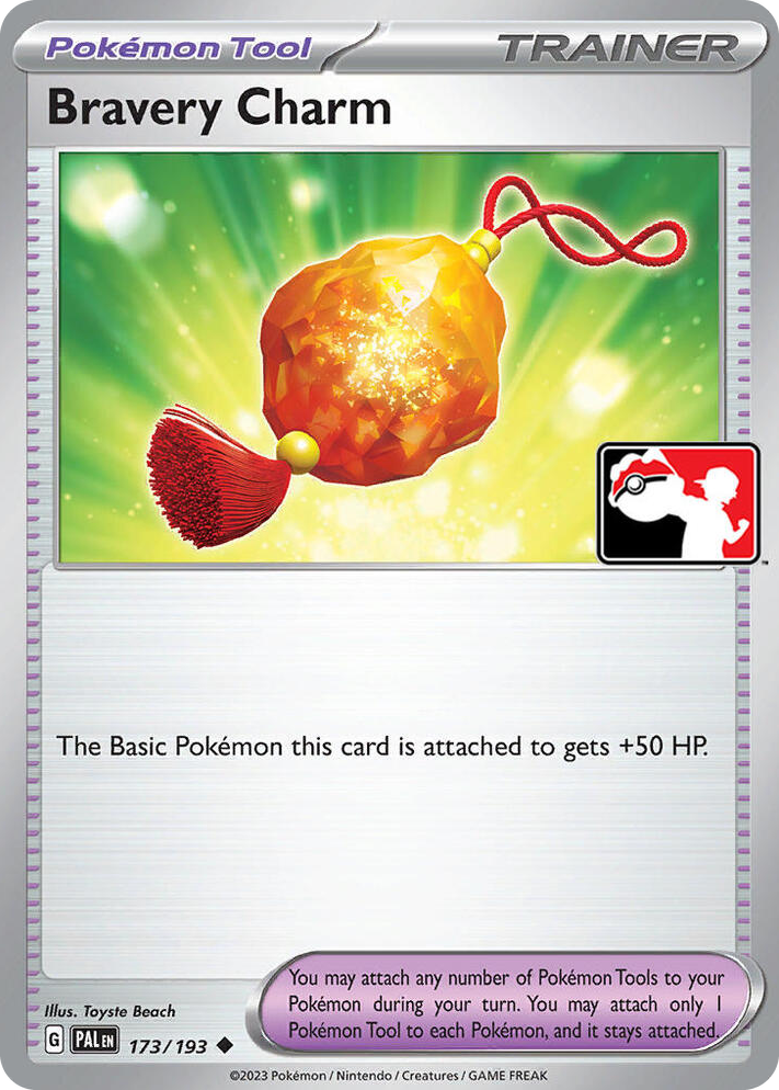 0173 Bravery Charm Uncommon Prize Pack Series Cards