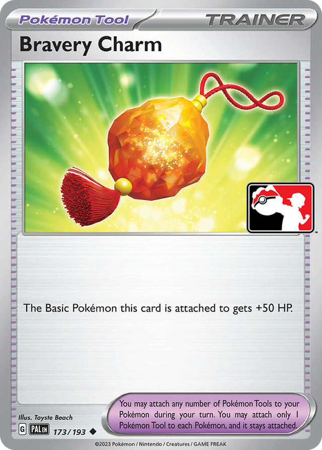 0173 Bravery Charm Uncommon Prize Pack Series Cards