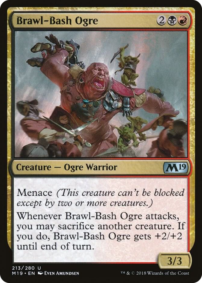 0213 Brawl-Bash Ogre U Core Set 2019