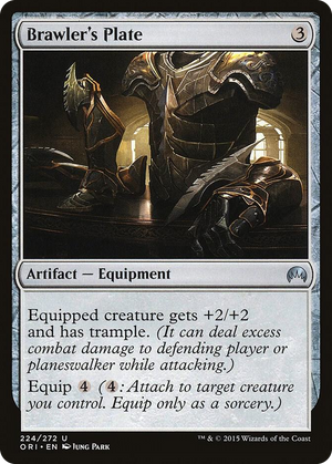0224 Brawler's Plate U Magic Origins