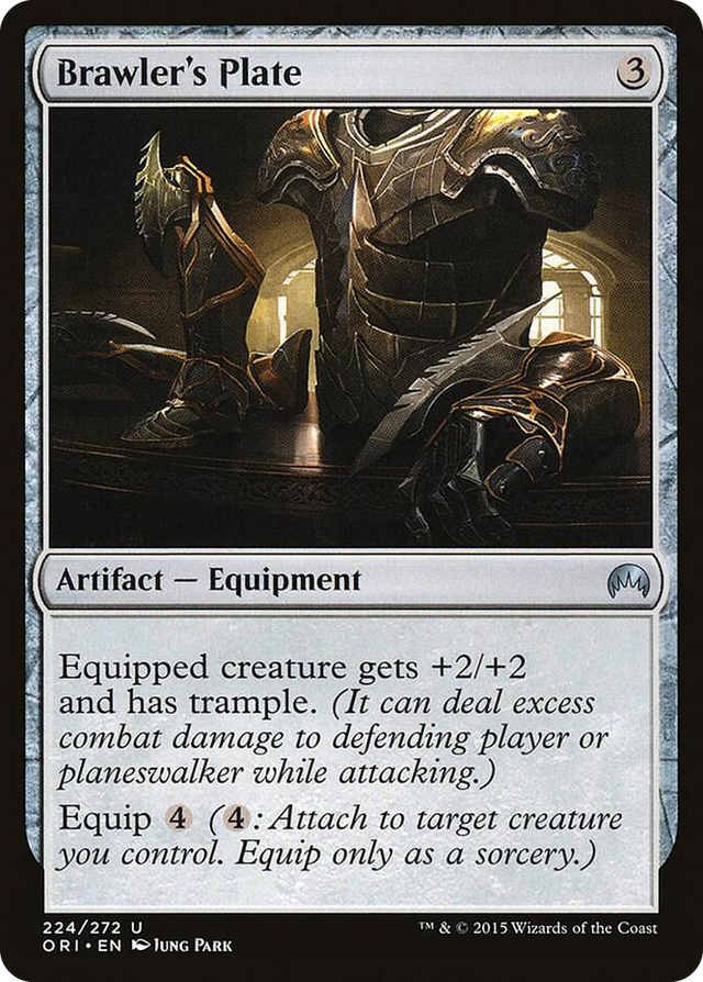 0224 Brawler's Plate U Magic Origins