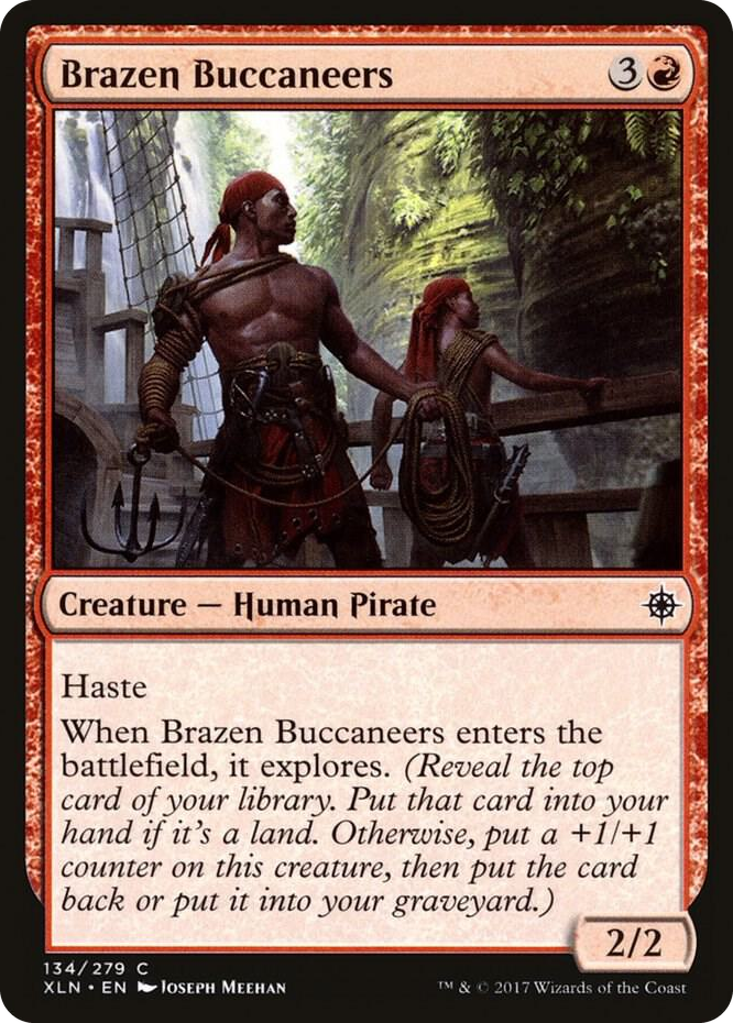 0134 Brazen Buccaneers C Ixalan