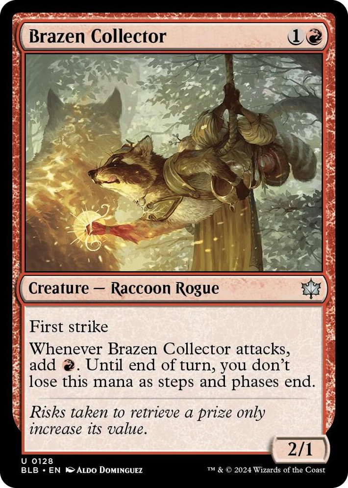 0128 Brazen Collector U Bloomburrow