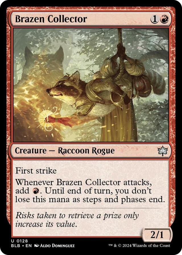 0128 Brazen Collector U Bloomburrow