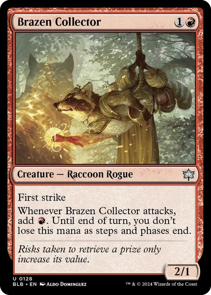 0128 Brazen Collector U Bloomburrow