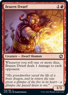 0134 Brazen Dwarf C Adventures in the Forgotten Realms