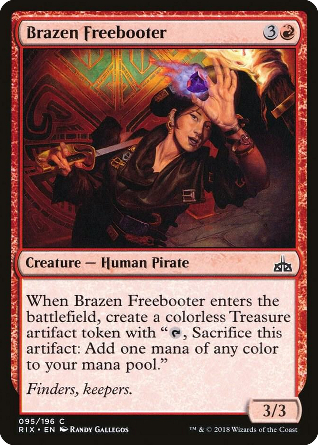 0095 Brazen Freebooter C Rivals of Ixalan