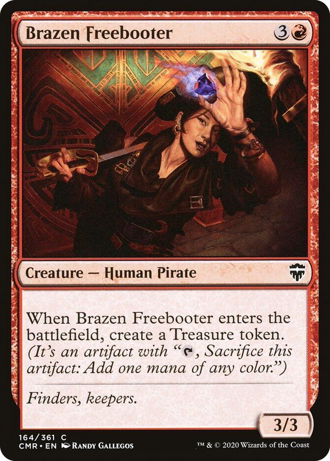 0164 Brazen Freebooter C Commander Legends