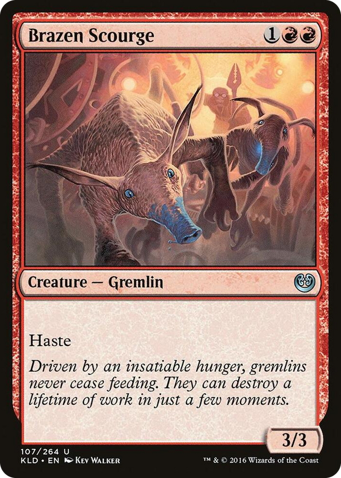Brazen Scourge #107 U - Kaladesh Pokemon card