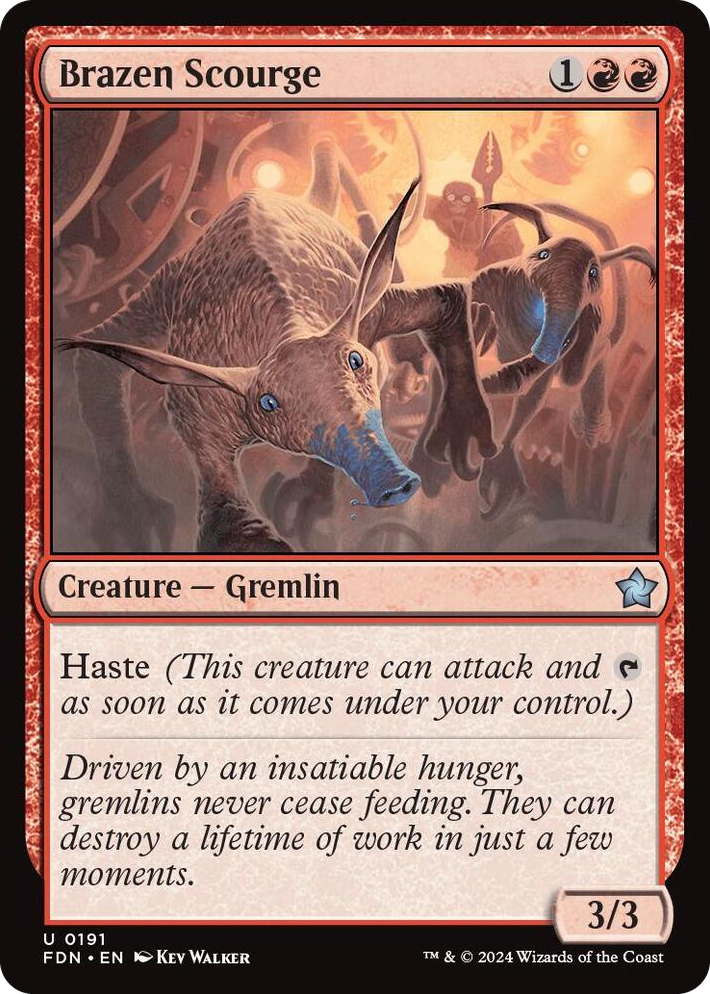 0191 Brazen Scourge U Foundations