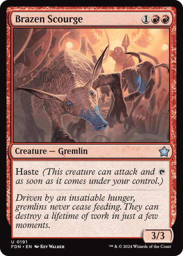 0191 Brazen Scourge U Foundations