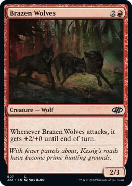 Brazen Wolves #507 C - Jumpstart 2022 Pokemon card