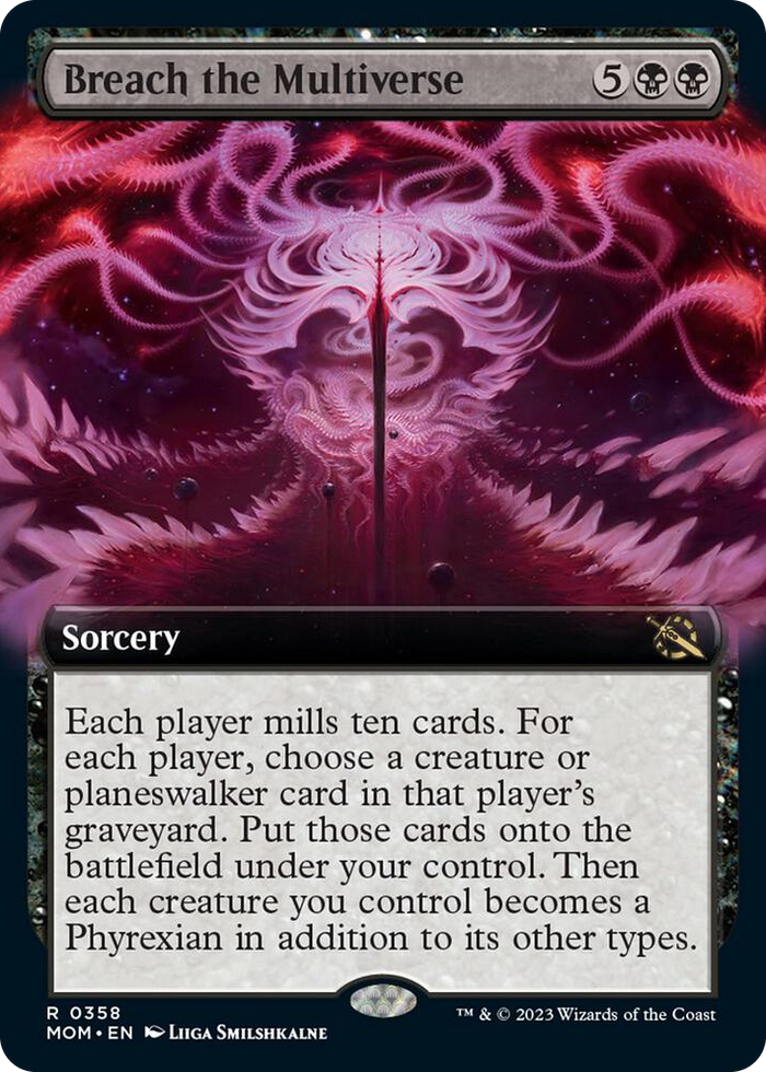 Breach the Multiverse (Extended Art) #358 R - March of the Machine Pokemon card