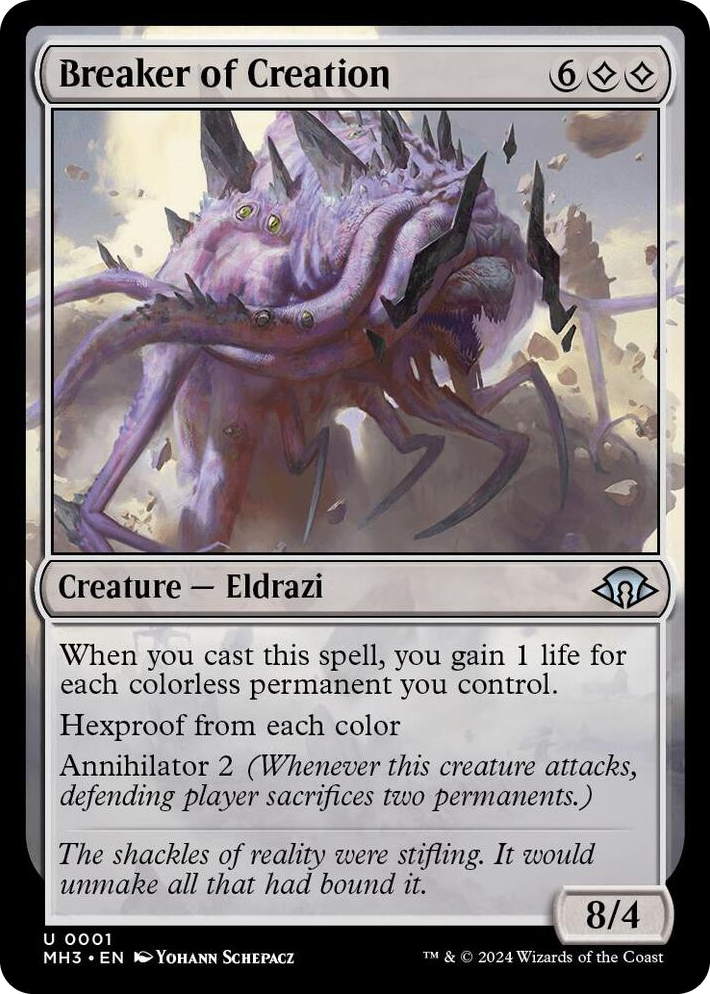 0001 Breaker of Creation U Modern Horizons 3