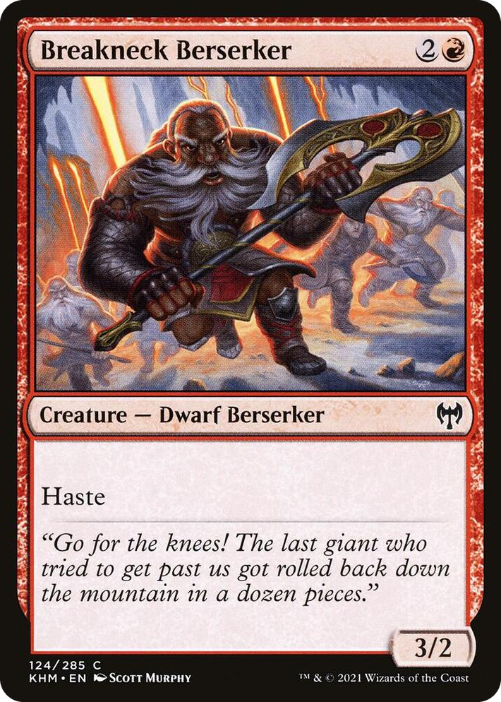 0124 Breakneck Berserker C Kaldheim