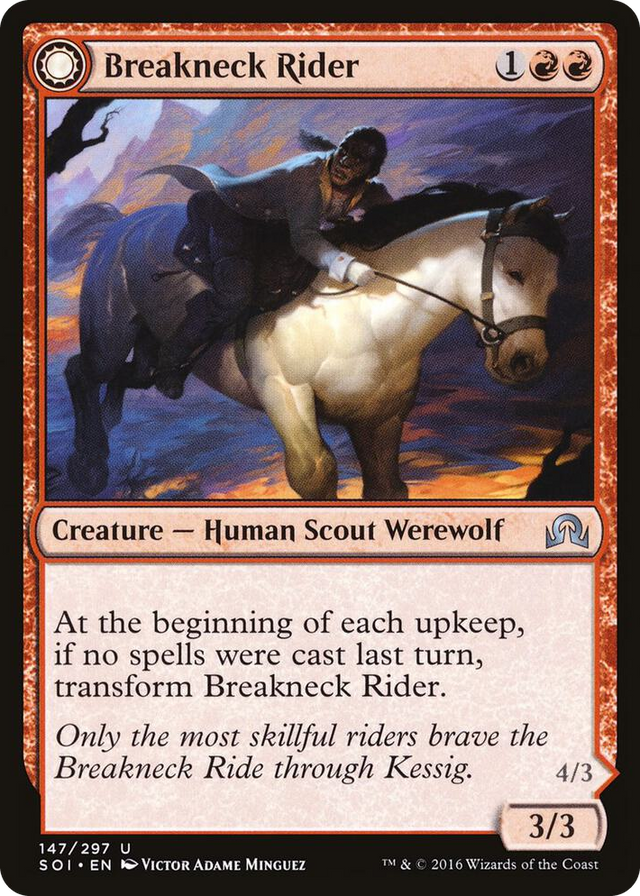 0147 Breakneck Rider U Shadows over Innistrad