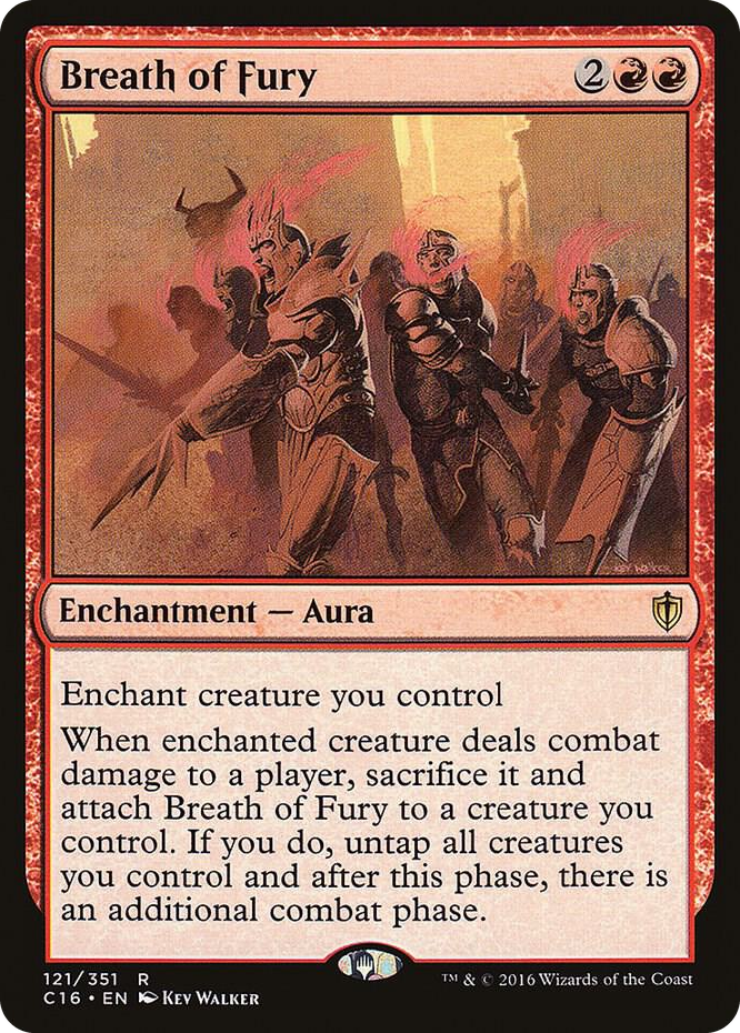 Breath of Fury #121 R - Commander 2016 Pokemon card