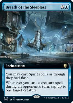 0049 Breath of the Sleepless (Extended Art) R Commander: Innistrad: Crimson Vow