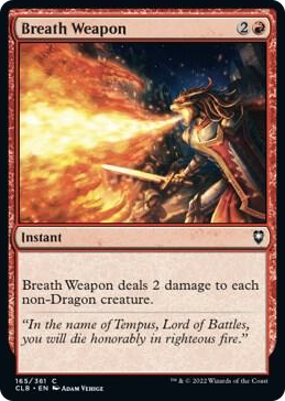 0165 Breath Weapon C Commander Legends: Battle for Baldur's Gate