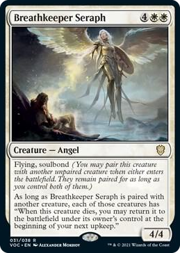 0031 Breathkeeper Seraph R Commander: Innistrad: Crimson Vow