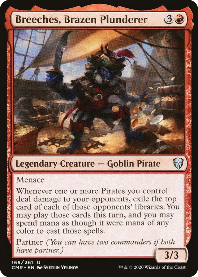 0165 Breeches, Brazen Plunderer U Commander Legends