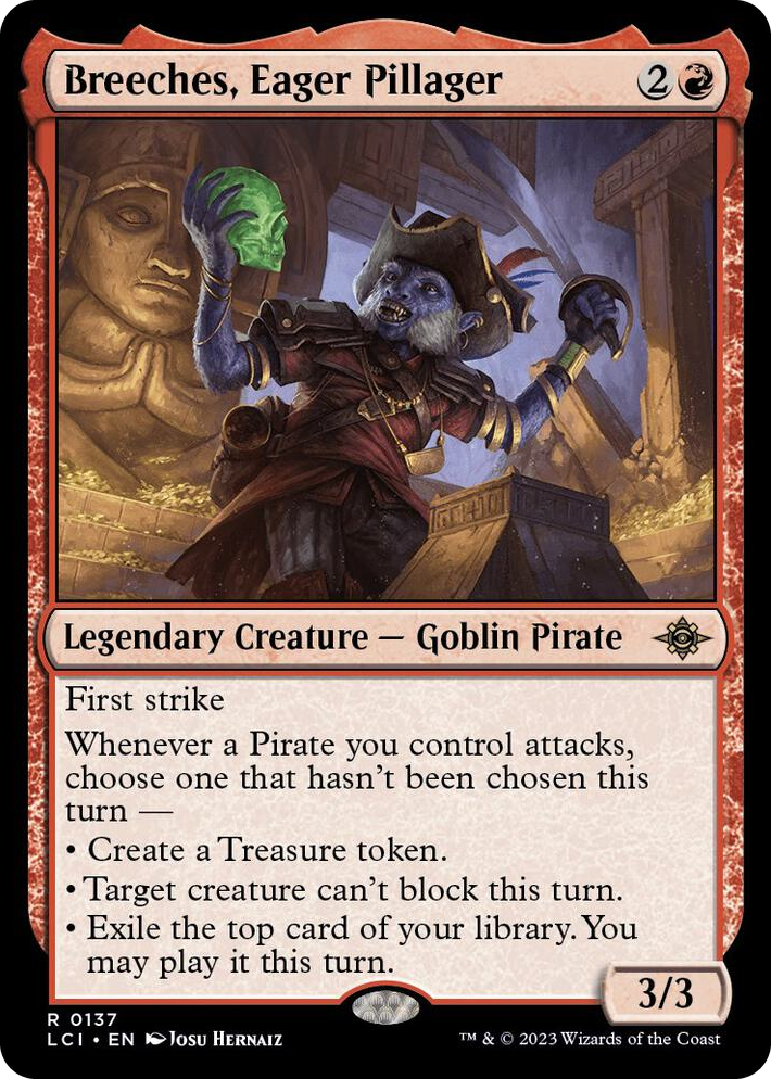 0137 Breeches, Eager Pillager R The Lost Caverns of Ixalan