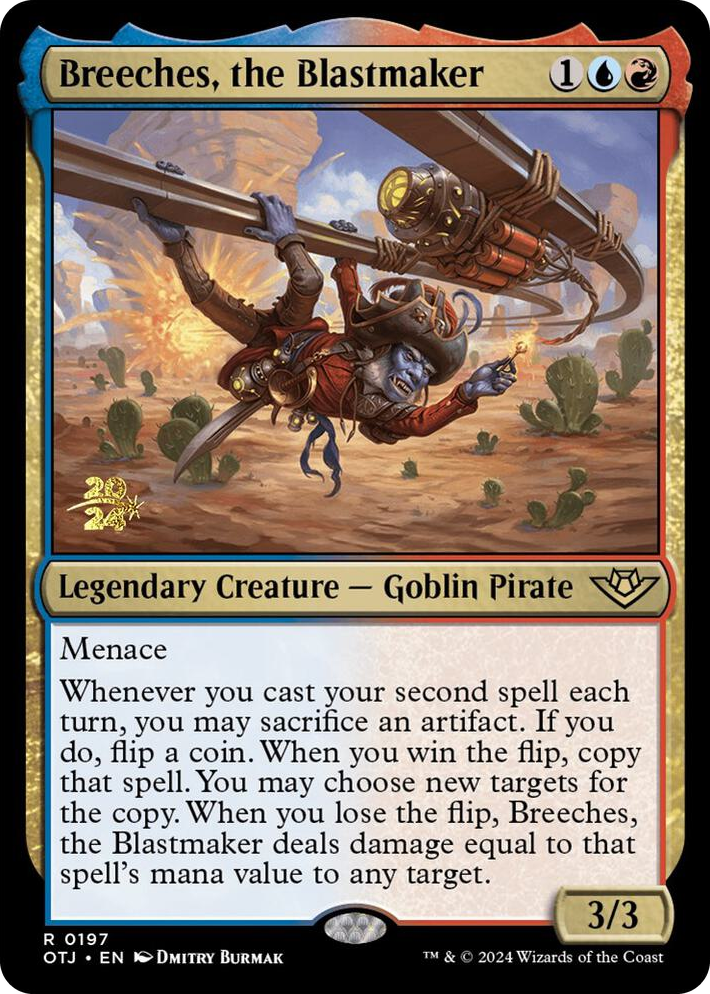 0197 Breeches, the Blastmaker R Prerelease Cards