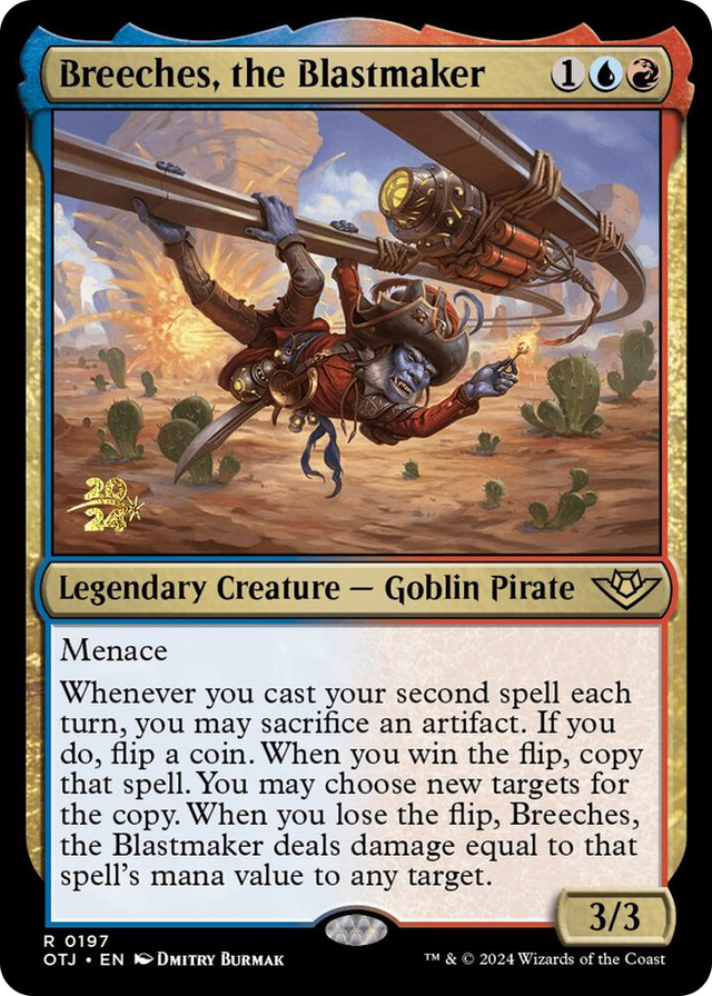 0197 Breeches, the Blastmaker R Prerelease Cards