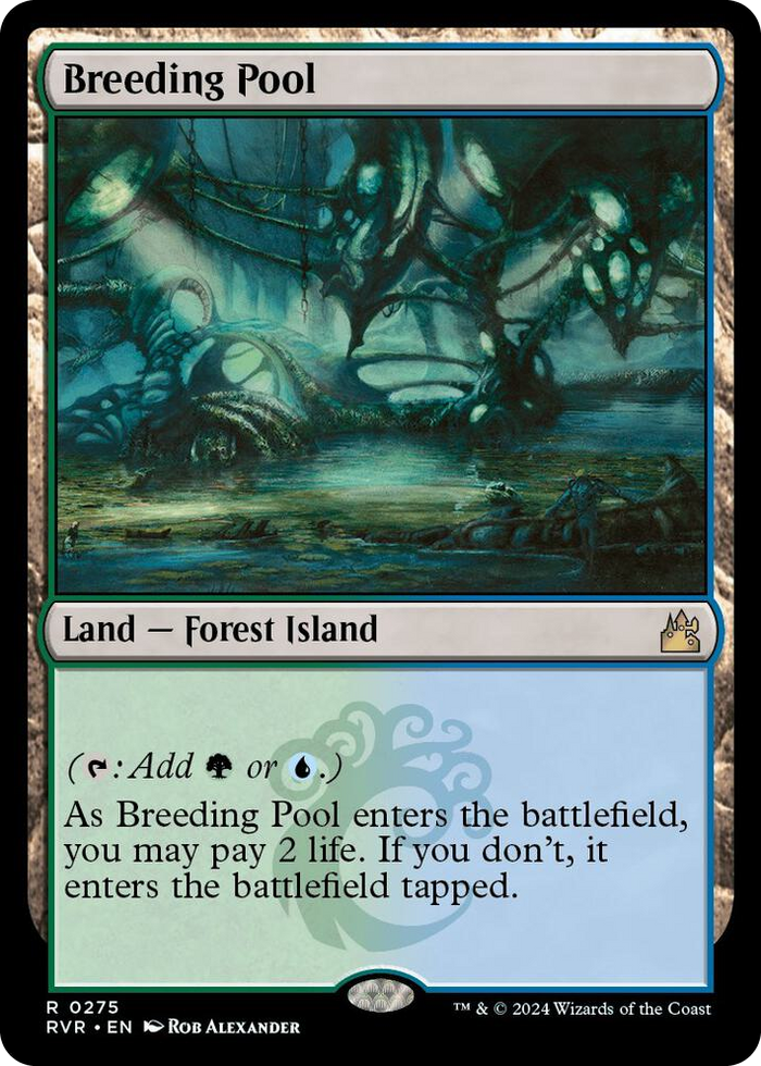 Breeding Pool #275 R - Ravnica Remastered Pokemon card