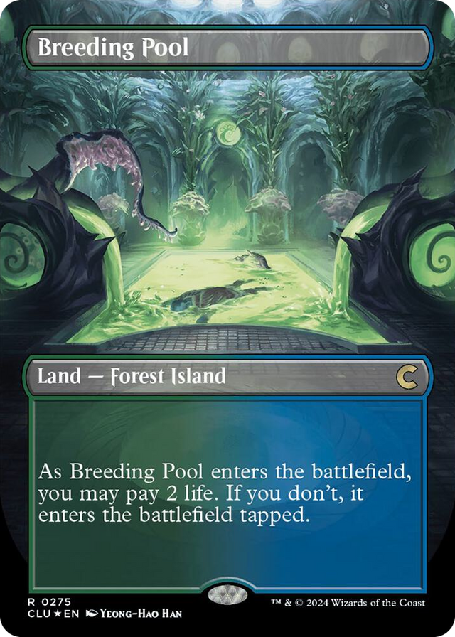 0275 Breeding Pool (Borderless) R Ravnica: Clue Edition